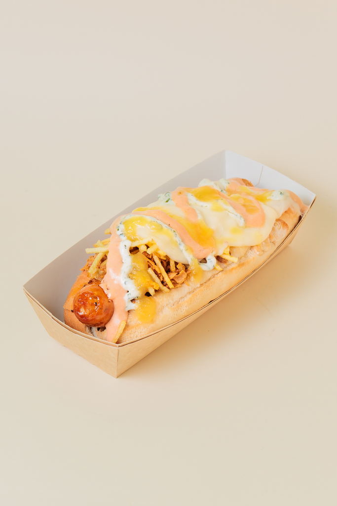 CHORIPERRO (ROSADA, CON QUESO)